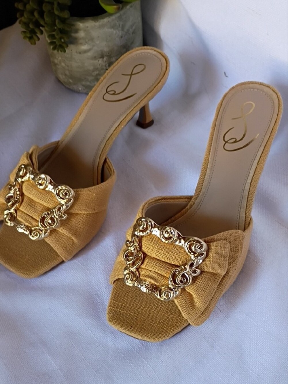 Sam Edelman Women's  Open-Toe  Heel Slide  Sandals Size 7.5 - Picture 3 of 12